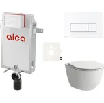 Laufen Cenově zvýhodněný závěsný WC set Alca k zazdění + WC Laufen SIKOAL7 SIKOAL7