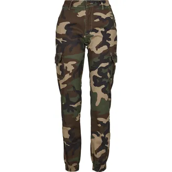 Dámské oblečení Dámské kalhoty URBAN CLASSICS TB3047 WOOD CAMO 28