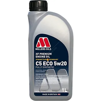 Auto-moto Motorový olej Millers Oils XF Premium C5 ECO 5W-20, 1L