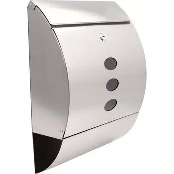 Železářství VELKÁ POŠTOVNÍ SCHRÁNKA Z NEREZOVÉ OCELI