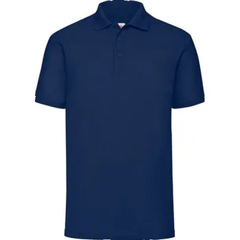 Pánské tričko Fruit of the Loom Pánská polokošile 63-402-0 Navy 5XL