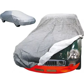 Plachta na motorové vozidlo OCHRANNÁ PLACHTA KRYT NA AUTO 480x175x120cm XL ŠEDÁ