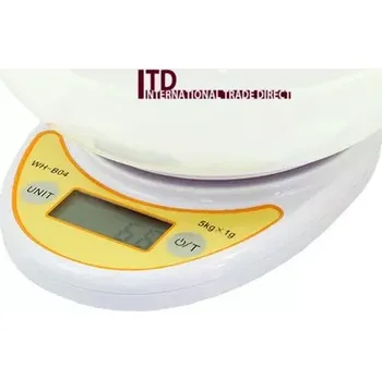 Kuchyňská váha DIGITÁLNÍ KUCHYŇSKÁ VÁHA LCD S MISKOU 5KG/1G AG51E