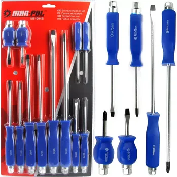 Šroubovák ÚDEROVÉ ŠROUBOVÁKY 12 DÍLNÁ SADA M61004B