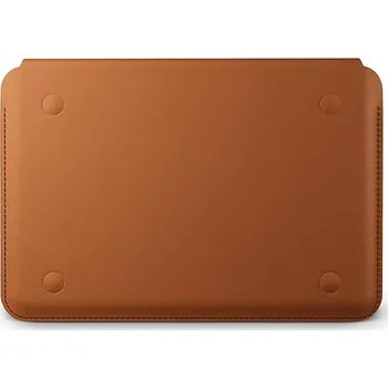 Pouzdro na mobilní telefon Epico Leather Sleeve for MacBook Pro 13,3"/Air 13"/13,6" - hnědá + DOPRAVA ZDARMA