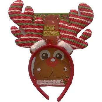 Čelenka HUKA 6550354 Vánoční čelenka - sobí paroží