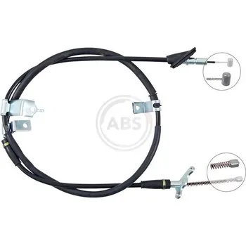 Lanko parkovací brzdy Tažné lanko, parkovací brzda A.B.S. K14104
