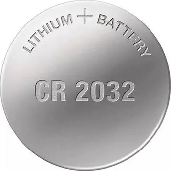 Baterie CR2032, lithiová knoflíková