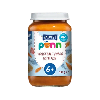 SALVEST PÕNN BIO Treska se zeleninovým pyré 190 g