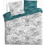 Atmosphera Bavlněná sada povlečení s květinovým potiskem 260x240 cm