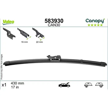 List stěrače VALEO 583930