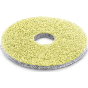 Podlahový mycí stroj Kärcher Diamantový pad, střední, žluté barvy., 457 mm, 5 Kusy 6.371-259.0