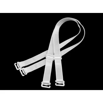 Ramínka na podprsenku šíře 12 mm s kovovým zapínáním