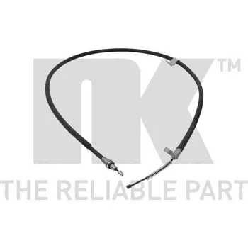 Lanko parkovací brzdy Tažné lanko, parkovací brzda NK 9022130