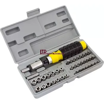 Šroubovák UNIVERSÁLNÍ ŠROUBOVÁK, SADA BITÚ - 41 KS