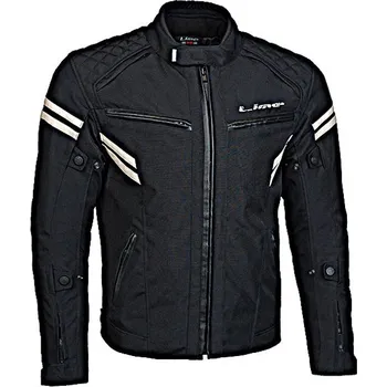 Moto bunda MBW EAGLE - pánská černá textilní moto bunda - 60