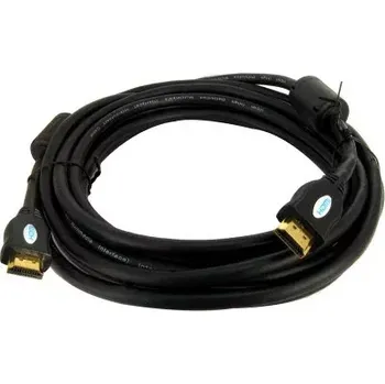 Video kabel KABEL HDMI - HDMI 19PIN 5M GOLD v1.4
