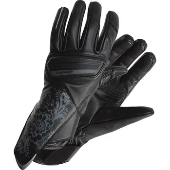 Moto rukavice Dámské moto rukavice ROLEFF STUTTGART černá kůže - XS