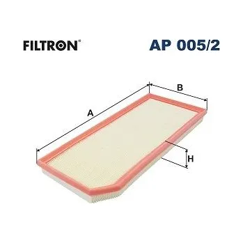 Vzduchový filtr Vzduchový filtr FILTRON AP 005/2