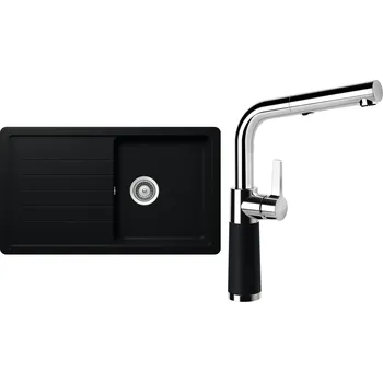 Granitový dřez Set Schock S2-7 (dřez Toledo D-100 Puro + baterie SC-540.120 Puro)