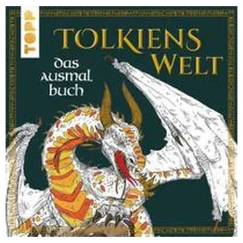 Encyklopedie Tolkiens epische Welt. Das Ausmalbuch - Mazzara, Mauro