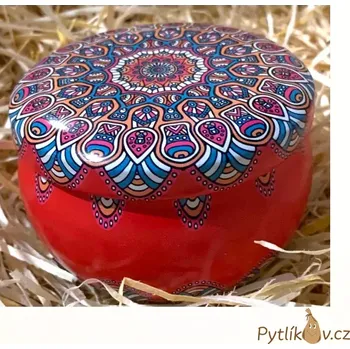 Svíčka Sójová svíčka s dřevěným knotem Vanilka 90g (Přírodní svíčka ze sojového vosku s dřevěným knotem. Svíčka s vůní vanilky.)