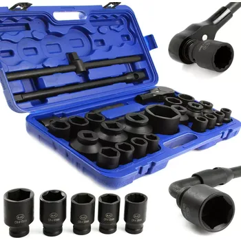 Klíč NÁSTRČNÉ RÁZOVÉ HLAVICE 26KS, 3/4", 1" BJC M58248