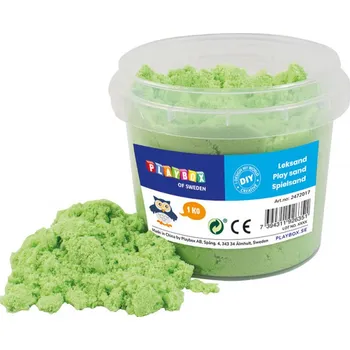 kinetický písek Kinetický písek Playbox 1 barva 1 kg