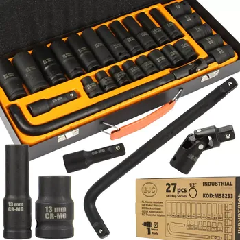 Gola sada GOLA SADA 1/2" 6-HRANNÉ BJC 8-24MM, 27KS M58233