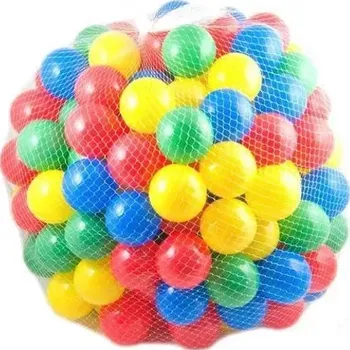 Dětský míč PLASTOVĚ MÍČKY KULIČKY BALONKY 200 KUSÚ PRŮMĚR 6CM