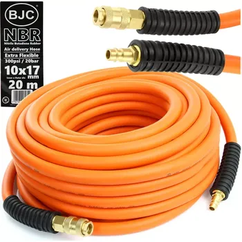 Kompresor HADICE VYSOKOTLAKÁ PRYŽOVÁ NBR 10x17mm 20m BJC M82083