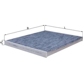 Ventilátor topení a klimatizace Filtr, vzduch v interiéru KNECHT LAK 373