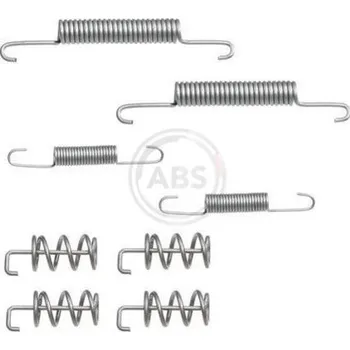 Brzdová čelist Sada příslušenství, parkovací brzdové čelisti A.B.S. 0831Q