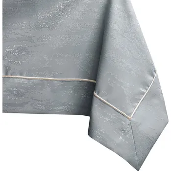 Ubrus AmeliaHome VESTA PPG světle šedý, velikost 110x110