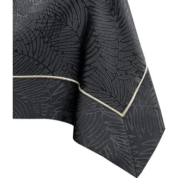 Ubrus AmeliaHome GAIA PPG tmavě šedý, velikost 110x140