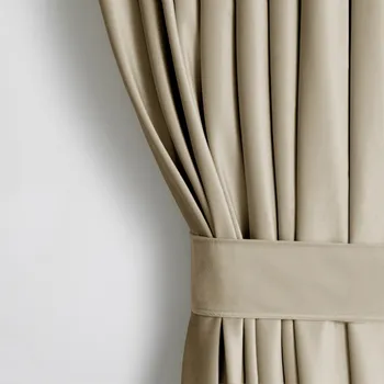 Závěs AmeliaHome Velvet 140x270 cm béžový, velikost 140x245