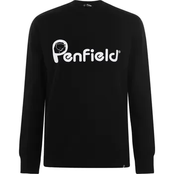 Pánská mikina pánská mikina PENFIELD - BLACK (Penfield Capen Sweatshirt)