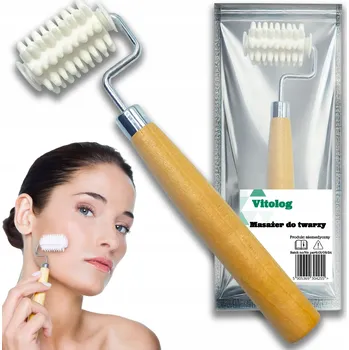 Masážní přístroj MASÁŽNÍ PŘÍSTROJ NA OBLIČEJ VÁLEČEK ROLER MASÁŽ PODBRADKU