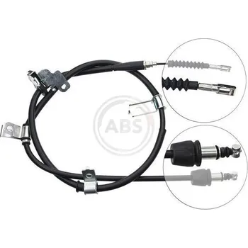 Lanko parkovací brzdy Tažné lanko, parkovací brzda A.B.S. K16497