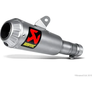 Výfuk pro motocykl AKRAPOVIČ tlumič SLIP-ON LINE TI YZF-R6 RIGHT