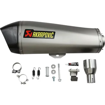 Výfuk pro motocykl AKRAPOVIČ naklouznout SS MP3 400/500 SILVER