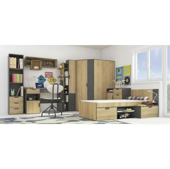 Dětský pokoj Meblar Dětský pokoj Nano B riviera Osvětlení: BEZ osvětlení