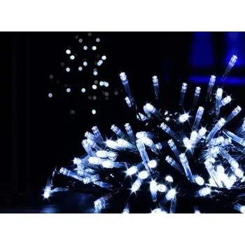 Vánoční dekorace VÁNOČNÍ OSVĚTLENÍ 300 LED - ŘETĚZ BÍLÉ LAMPIČKY