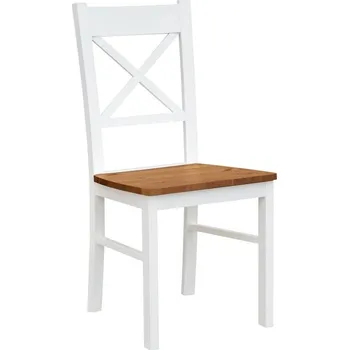 Jídelní židle Jídelní židle KT22 borovice bílá/dub