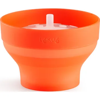 Lekue, Miska na popcorn do mikrovlnné trouby Lekue silikonová červená - Formadore
