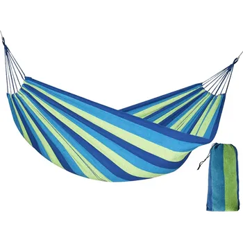 Houpací síť VELKÁ HOUPACÍ SÍŤ HAMAK ZÁVĚSNÉ LEHÁTKO 195x160 5901785363982