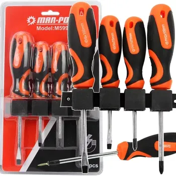 Šroubovák SADA MAGNETICKÝCH ŠROUBOVÁKŮ 4KS M59996