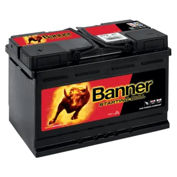 Autobaterie BANNER Starting Bull 12V, 72Ah, 640A, 572 33