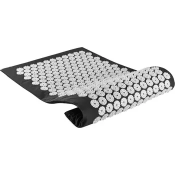 podložka na cvičení AKUPRESURNÍ MASÁŽNÍ PODLOŽKA 70x40cm ČERNÁ 5902802906274