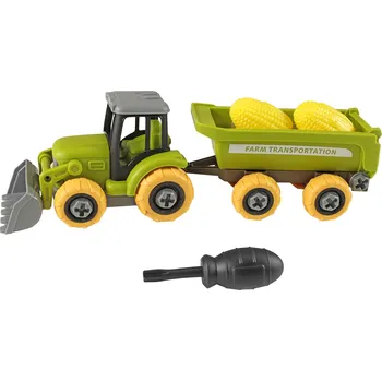 Šroubovací traktor nakladač s vlečkou 27 cm